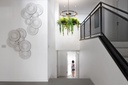 LAVERD CHANDELIER with PLANTS