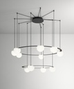 CIRC CHANDELIER LIGHT [R12R1SP1MP + R30S1SP1MP]