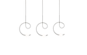 LOOP LINEAR PENDANT 3 LIGHTS