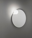 CIRC WALL ROUND MIRROR & LIGHT 